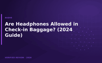 Are Headphones Allowed in Check-in Baggage? (2024 Guide)