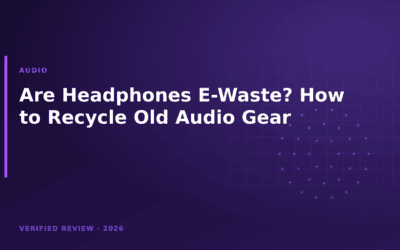 Are Headphones E-Waste? How to Recycle Old Audio Gear