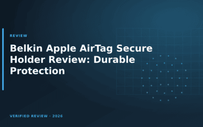 Belkin Apple AirTag Secure Holder Review: Durable Protection