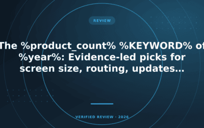 The 10 GPS Navigation System of 2026: Evidence-led picks for screen size, routing, updates, and connected driving