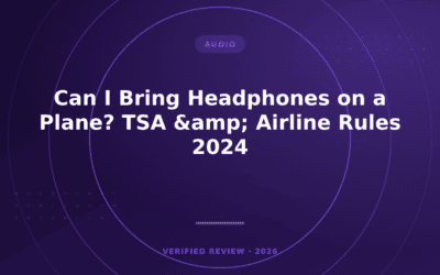 Can I Bring Headphones on a Plane? TSA & Airline Rules 2024