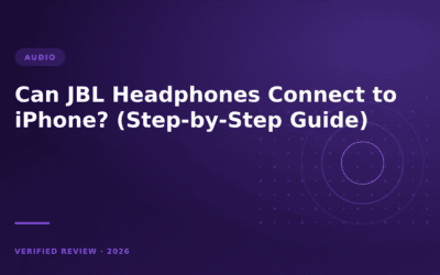 Can JBL Headphones Connect to iPhone? (Step-by-Step Guide)