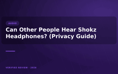 Can Other People Hear Shokz Headphones? (Privacy Guide)