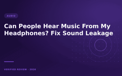 Can People Hear Music From My Headphones? Fix Sound Leakage