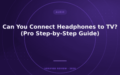 Can You Connect Headphones to TV? (Pro Step-by-Step Guide)
