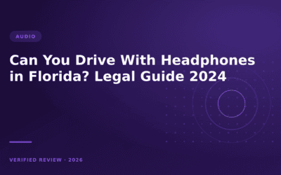 Can You Drive With Headphones in Florida? Legal Guide 2024