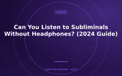 Can You Listen to Subliminals Without Headphones? (2024 Guide)