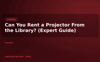 Can You Rent a Projector From the Library? (Expert Guide)