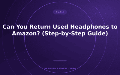 Can You Return Used Headphones to Amazon? (Step-by-Step Guide)