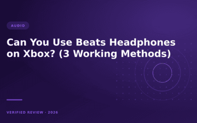 Can You Use Beats Headphones on Xbox? (3 Working Methods)