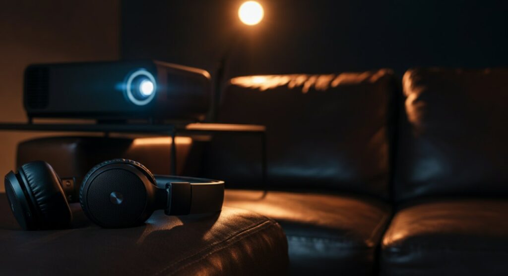 Can You Use Headphones with a Projector? 3 Simple Solutions Can You Use Headphones with a Projector? 3 Simple Solutions