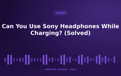Can You Use Sony Headphones While Charging? (Solved)