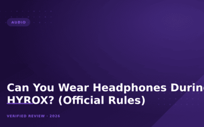 Can You Wear Headphones During HYROX? (Official Rules)