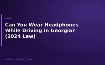 Can You Wear Headphones While Driving in Georgia? (2024 Law)