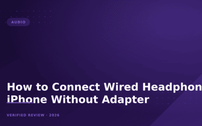 How to Connect Wired Headphones to iPhone Without Adapter