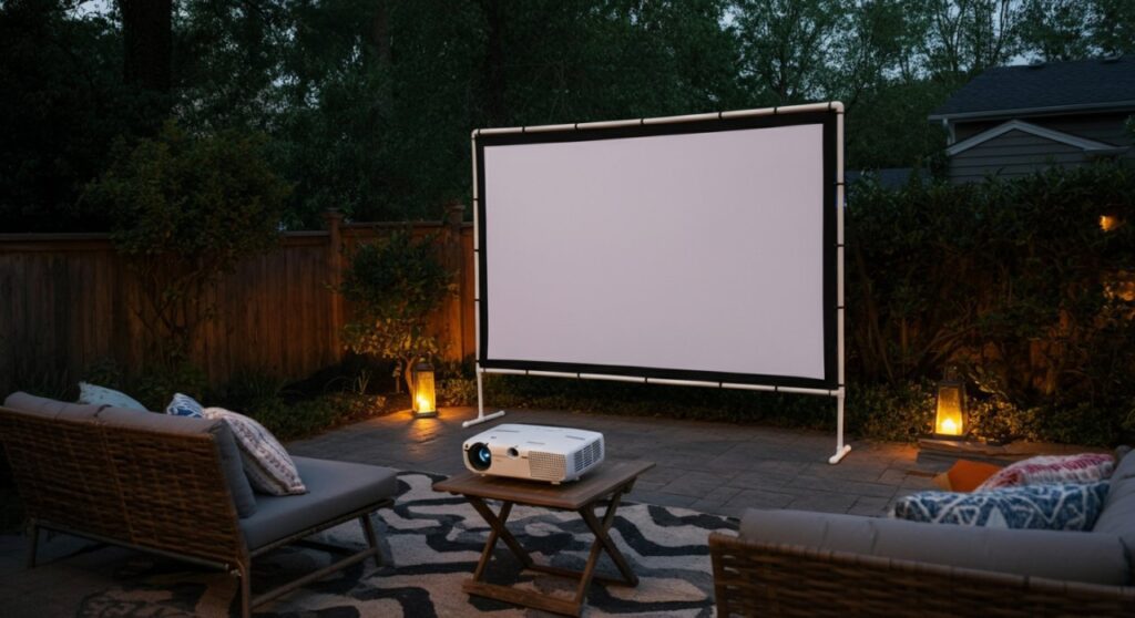 DIY Outdoor Projector Screen Guide: Build Your Own for Cheap