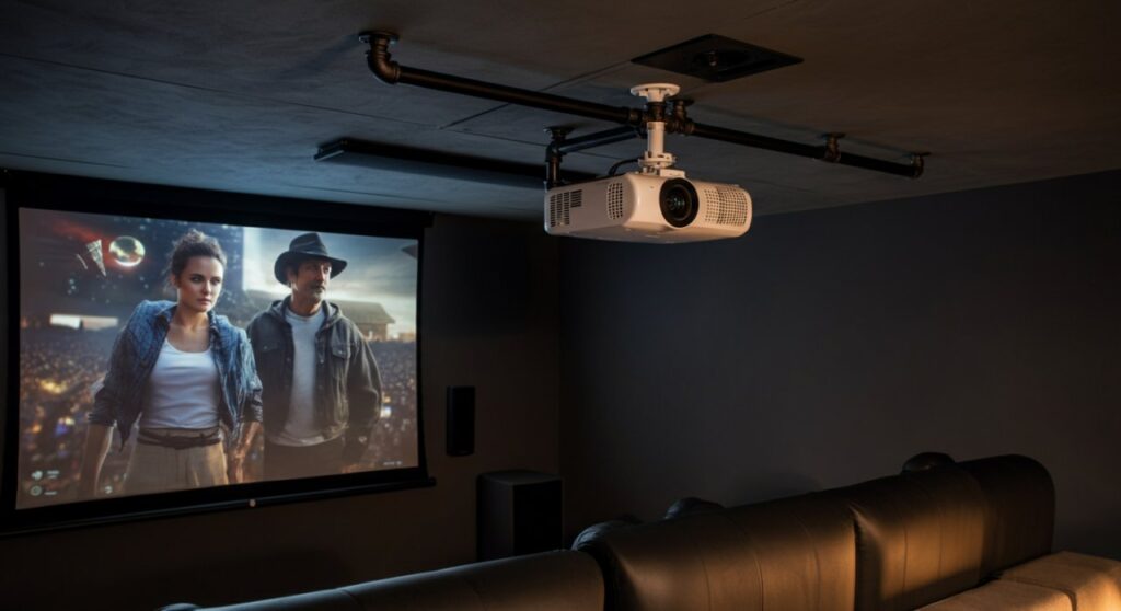 DIY Projector Ceiling Mount: Build a Strong, Low-Cost Mount DIY Projector Ceiling Mount: Build a Strong, Low-Cost Mount