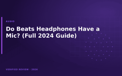 Do Beats Headphones Have a Mic? (Full 2024 Guide)
