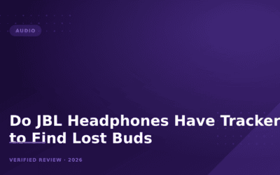 Do JBL Headphones Have Trackers? How to Find Lost Buds