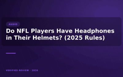 Do NFL Players Have Headphones in Their Helmets? (2025 Rules)