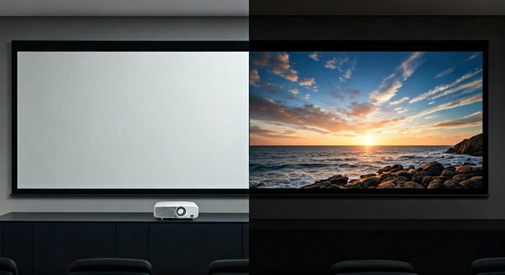 Do Projector Screens Make a Difference? (Expert Guide) Do Projector Screens Make a Difference? (Expert Guide)
