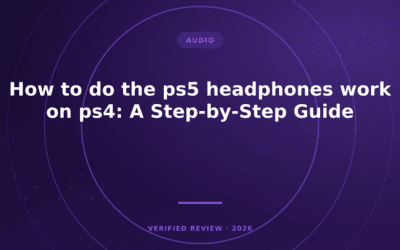How to do the ps5 headphones work on ps4: A Step-by-Step Guide