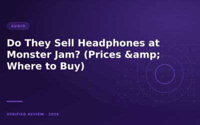 Do They Sell Headphones at Monster Jam? (Prices & Where to Buy)