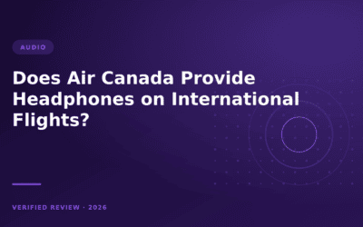 Does Air Canada Provide Headphones on International Flights?