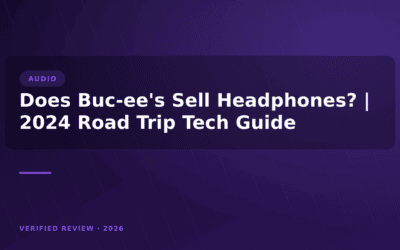 Does Buc-ee’s Sell Headphones? | 2024 Road Trip Tech Guide