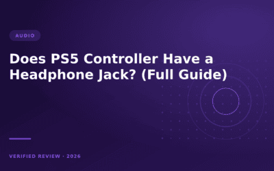 Does PS5 Controller Have a Headphone Jack? (Full Guide)