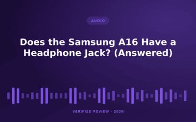 Does the Samsung A16 Have a Headphone Jack? (Answered)