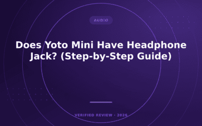 Does Yoto Mini Have Headphone Jack? (Step-by-Step Guide)