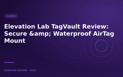 Elevation Lab TagVault Review: Secure & Waterproof AirTag Mount