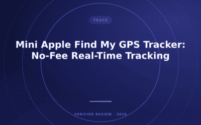 Mini Apple Find My GPS Tracker: No-Fee Real-Time Tracking