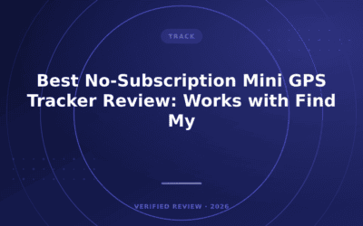 Best No-Subscription Mini GPS Tracker Review: Works with Find My