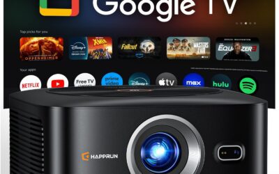 HAPPRUN Google TV Projector Review: 1500 ANSI 4K Home Cinema