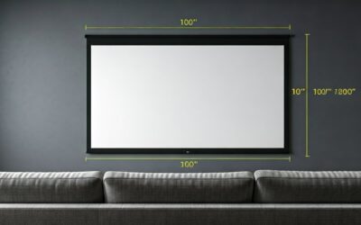 How Big is 100 Inch Projector Screen? Dimensions & Guide
