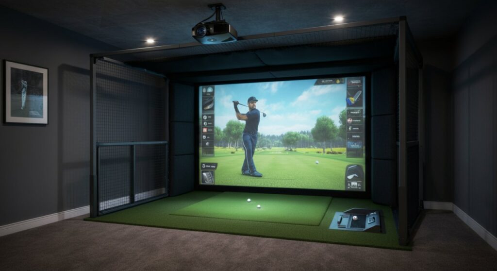 How Far Can Projector Screen Be Above Impact Screen Golf? (Guide)