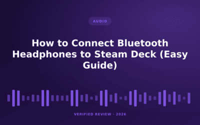 How to Connect Bluetooth Headphones to Steam Deck (Easy Guide)