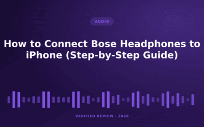 How to Connect Bose Headphones to iPhone (Step-by-Step Guide)