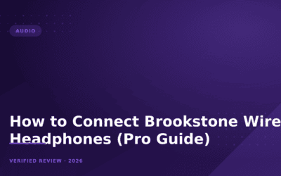 How to Connect Brookstone Wireless Headphones (Pro Guide)