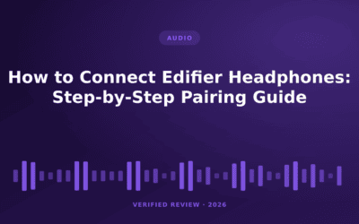 How to Connect Edifier Headphones: Step-by-Step Pairing Guide