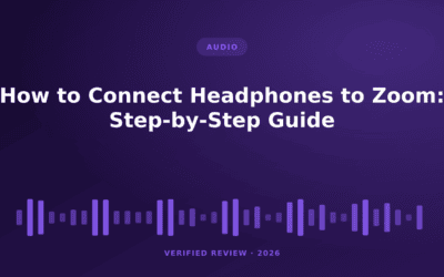 How to Connect Headphones to Zoom: Step-by-Step Guide (2024)