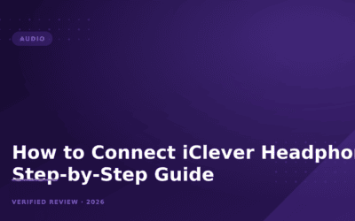 How to Connect iClever Headphones: A Step-by-Step Guide