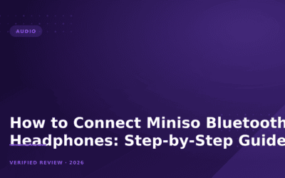 How to Connect Miniso Bluetooth Headphones: Step-by-Step Guide