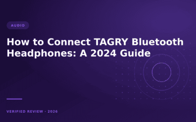 How to Connect TAGRY Bluetooth Headphones: A 2024 Guide