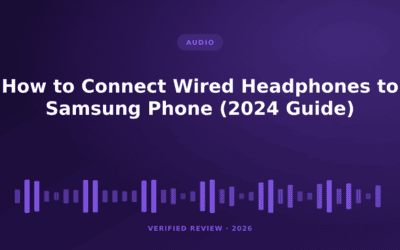 How to Connect Wired Headphones to Samsung Phone (2024 Guide)