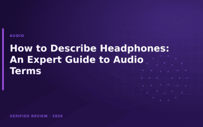 How to Describe Headphones: An Expert Guide to Audio Terms