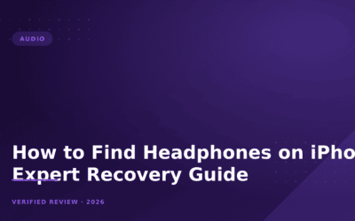 How to Find Headphones on iPhone: Expert Recovery Guide (2024)