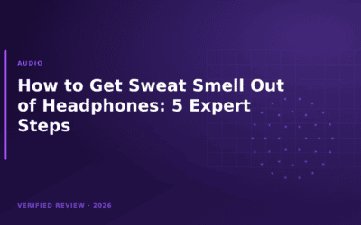 How to Get Sweat Smell Out of Headphones: 5 Expert Steps